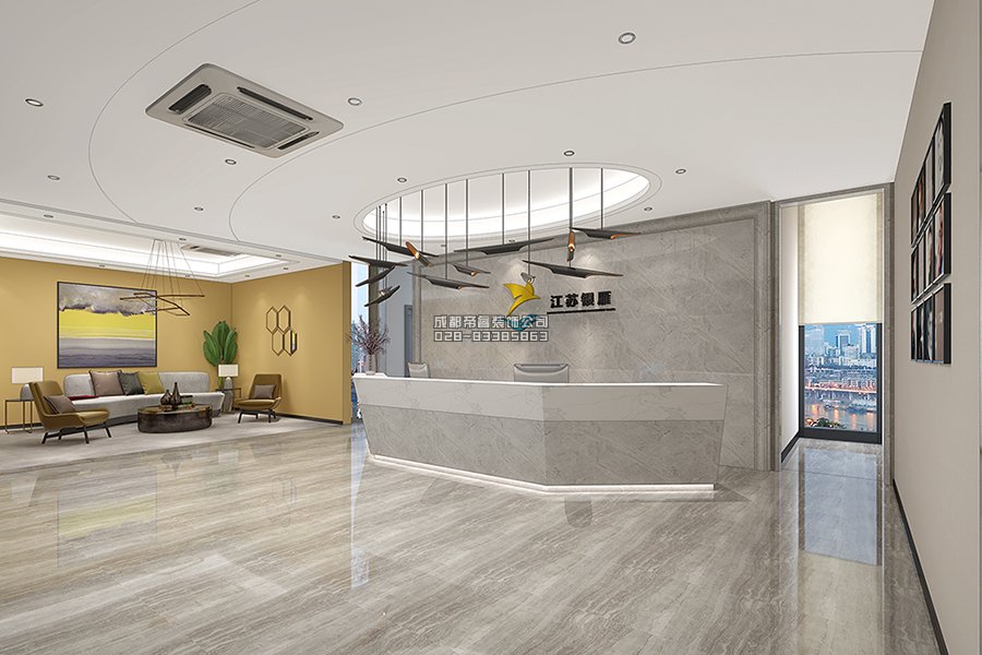 辦公室前臺如何設(shè)計(jì)裝修才出效果？