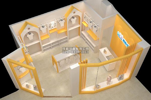 成都40平童裝店如何裝修設計？