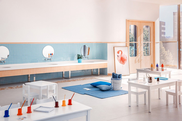 早教中心裝修-活動室設(shè)計效果圖